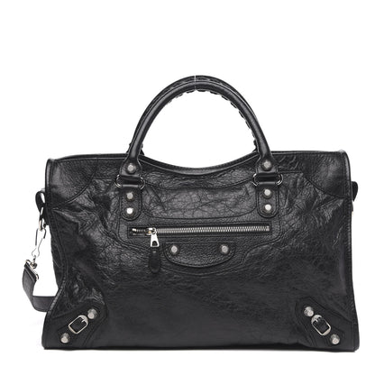 Balenciaga Agneau Giant 12 Silver Hardware City Black 1 of 9