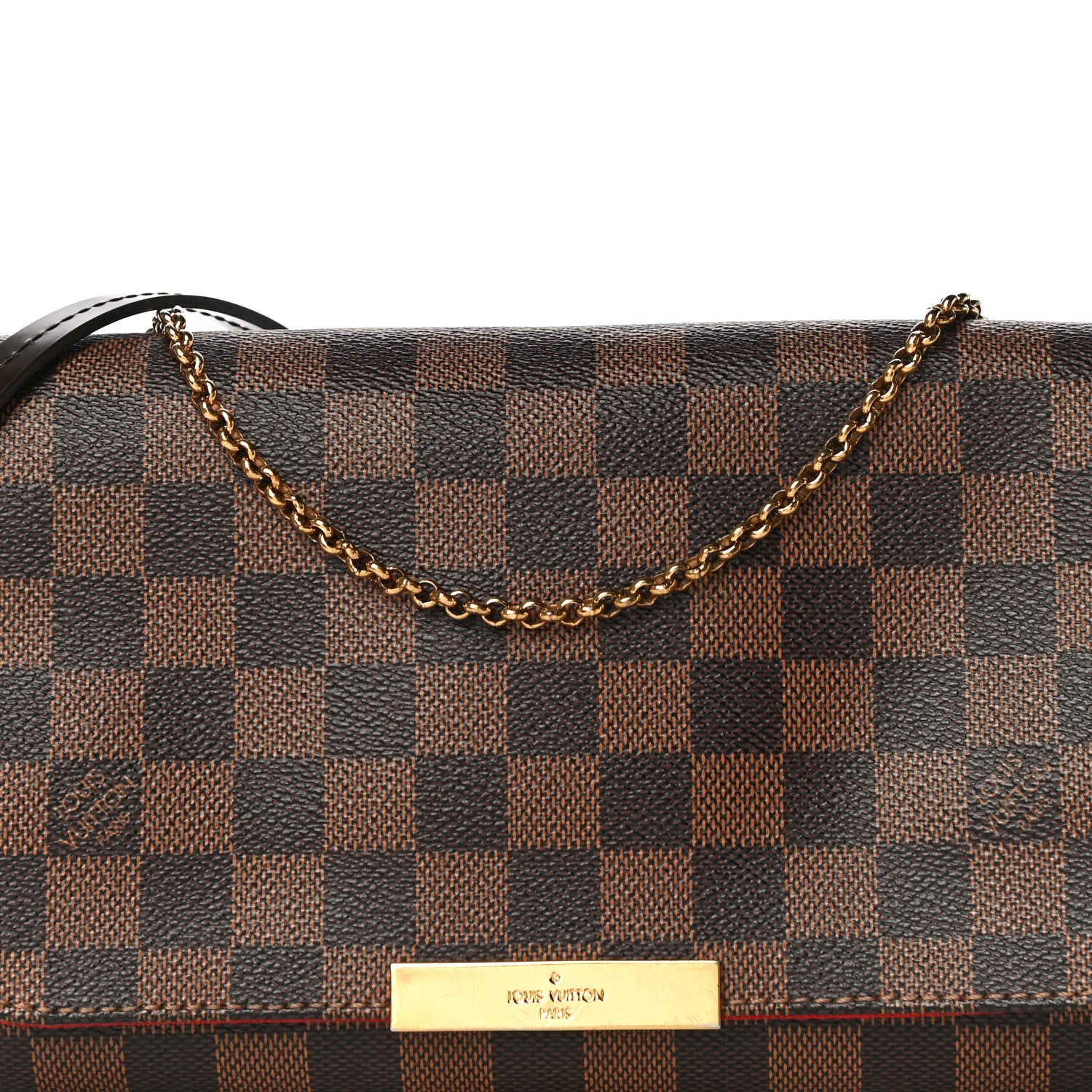 Louis Vuitton Damier Ebene Favorite MM 8 of 14