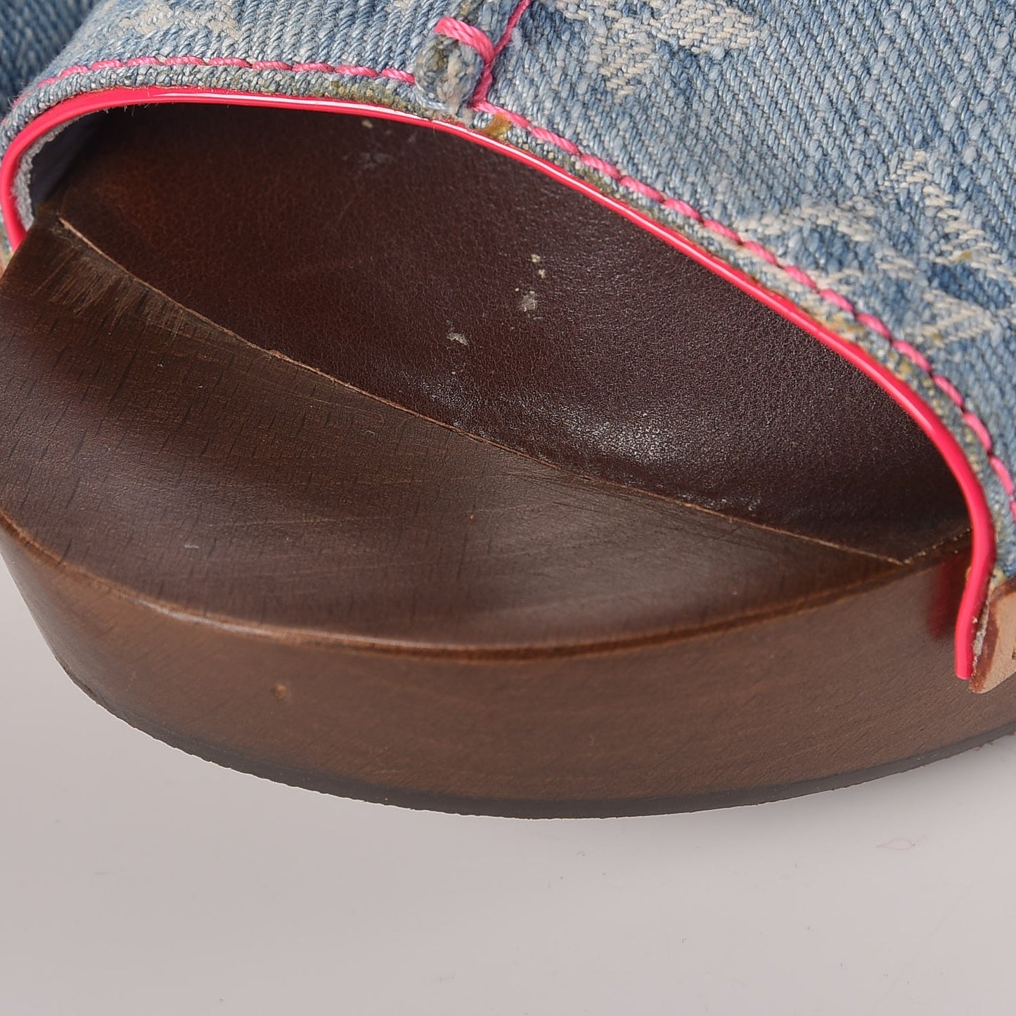 Denim Rosa Mule Clogs 41