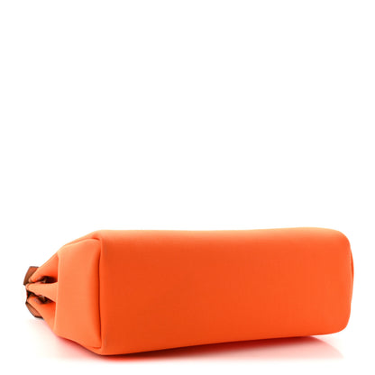 Hermes Toile Officer Vache Hunter Herbag 31 PM Orange Minium 5 of 12
