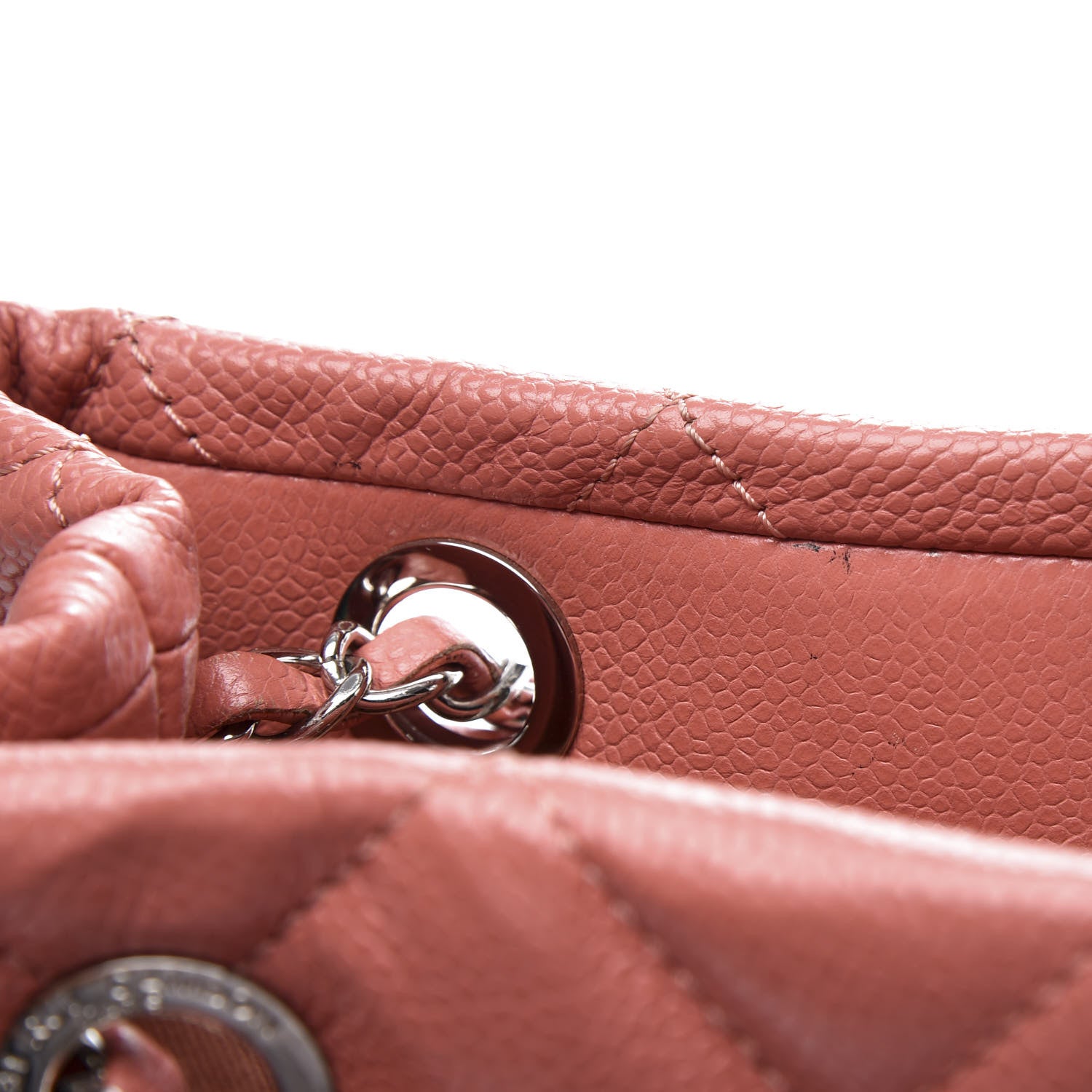 Chanel Caviar Quilted Timeless CC Soft Tote Pink 8 of 11