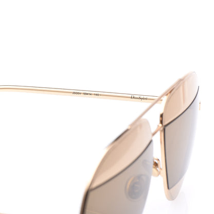 Christian Dior Split 1 Aviator Sunglasses Gold 5 of 7