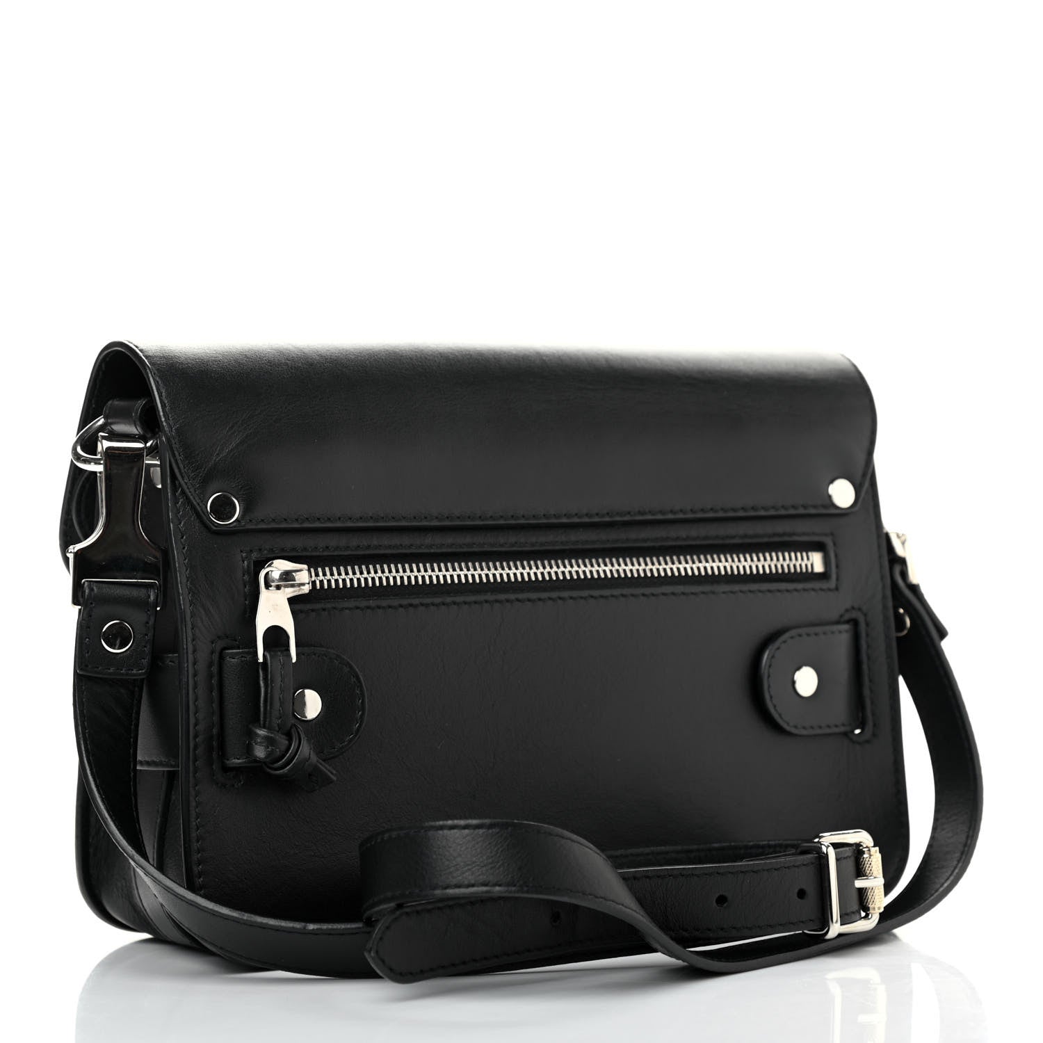 Proenza Schouler Smooth Calfskin Mini PS11 Classic Shoulder Bag Black 2 of 4