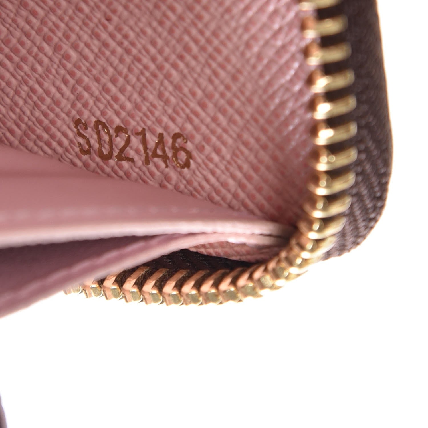 Louis Vuitton Monogram Clemence Wallet Rose Ballerine 7 of 8