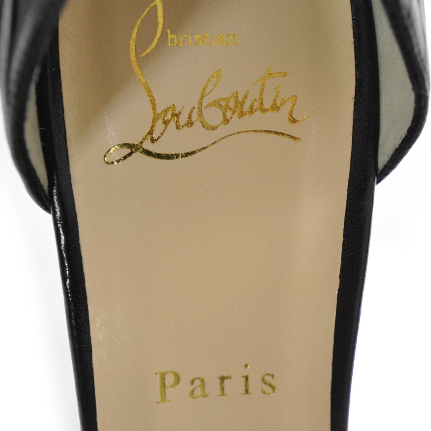 Nappa Leather Turbella 120 Platform Pumps 38.5 Black