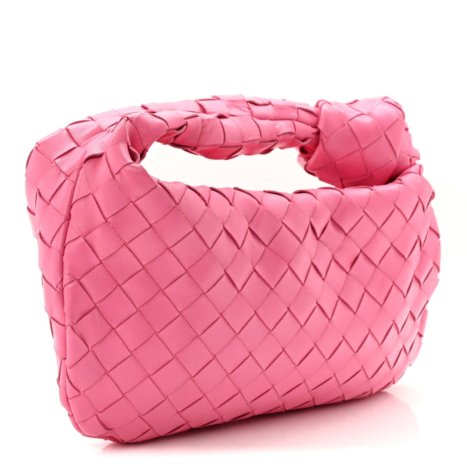 Bottega Veneta Nappa Intrecciato Mini Jodie Pink Pink 3 of 11