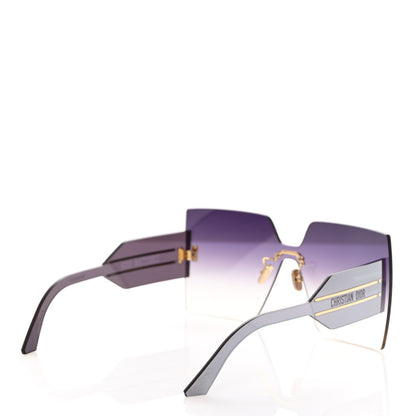 Christian Dior Acetate Diorclub M5U Mask Sunglasses Gray 4 of 9