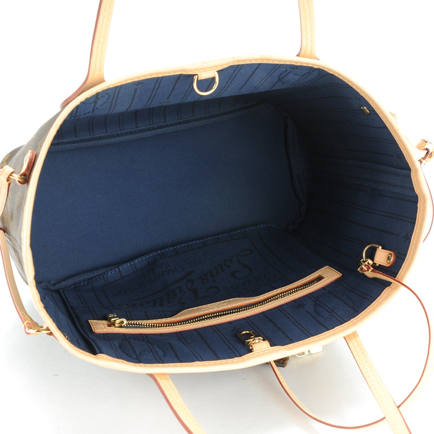 Louis Vuitton Monogram My LV Heritage Neo Neverfull PM Blue Marine Violet 6 of 9