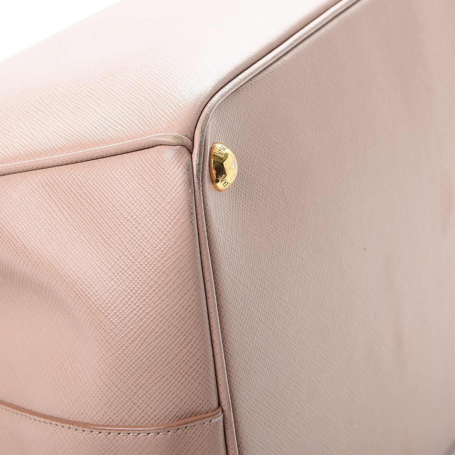 Prada Saffiano Lux Large Tote Cammeo 14 of 16