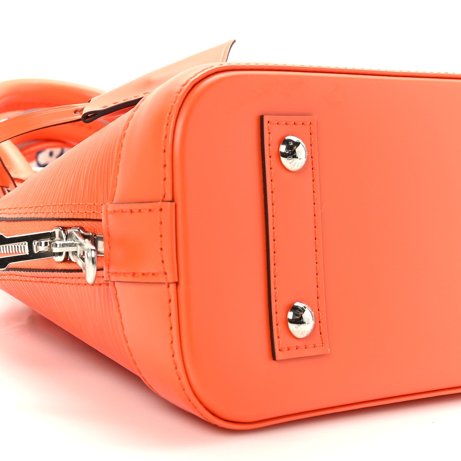 Louis Vuitton Epi Jacquard Alma BB Orange 7 of 8