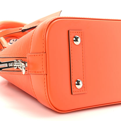 Louis Vuitton Epi Jacquard Alma BB Orange 7 of 8