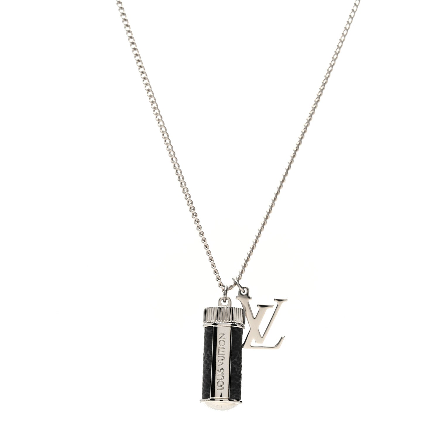 Louis Vuitton Monogram Eclipse Charms Necklace 1 of 6