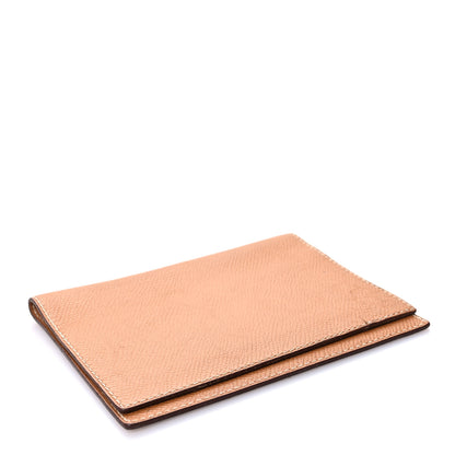 Hermes Courchevel Globe Trotter Agenda Cover GM Gold 4 of 14