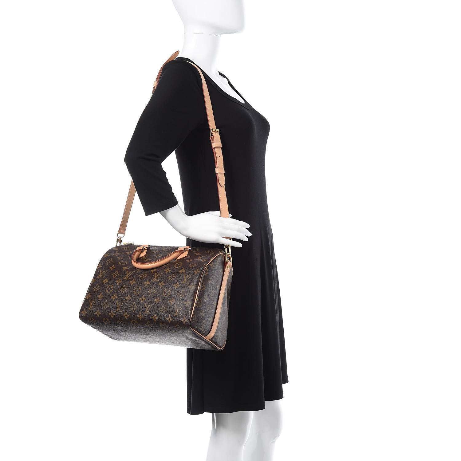 Louis Vuitton Monogram Speedy Bandouliere 30 2 of 11