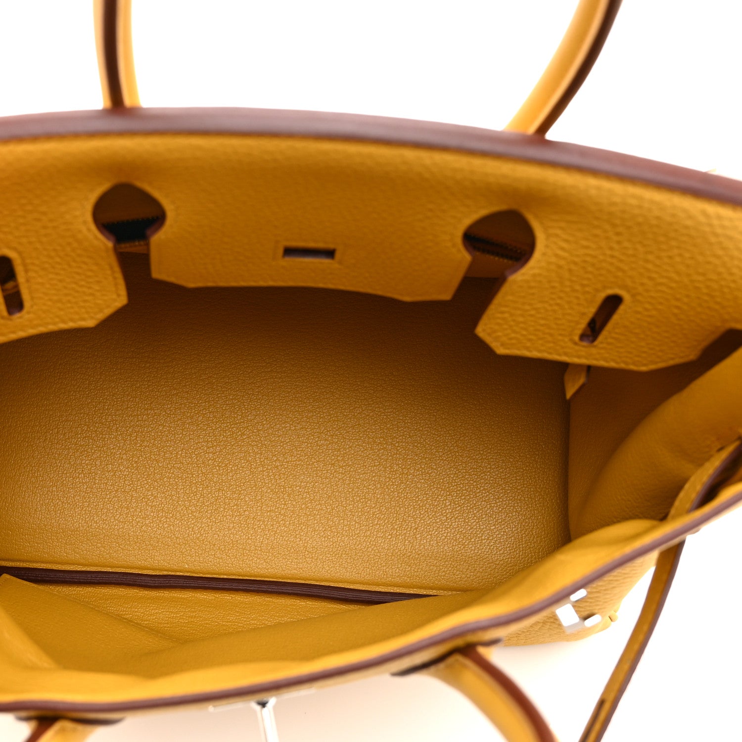 Hermes Togo BIRKIN 30 Jaune Ambre 5 of 10