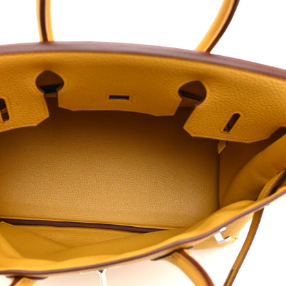 Hermes Togo BIRKIN 30 Jaune Ambre 5 of 10