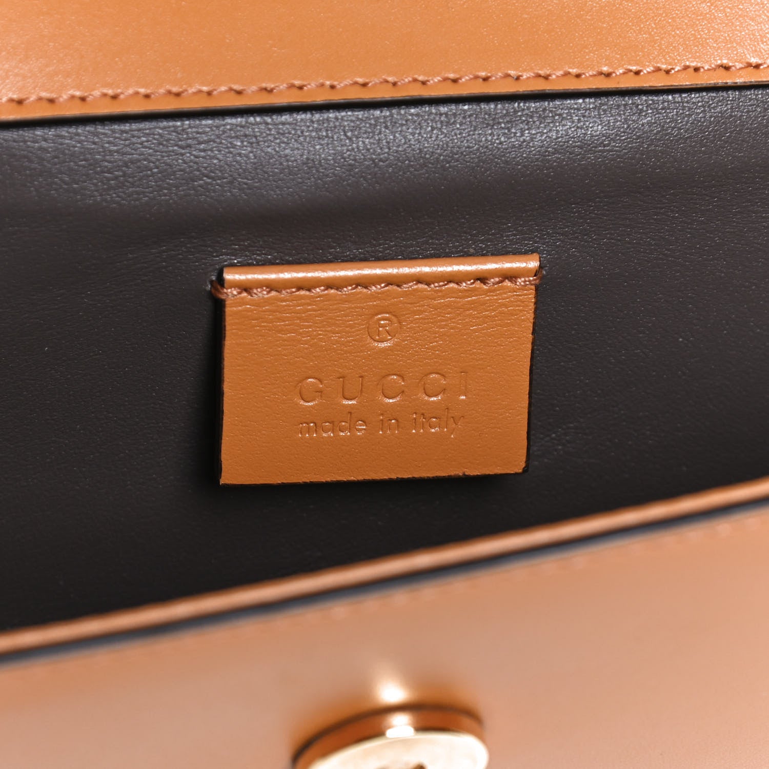 Gucci Shibuya Calfskin Mini Zumi Shoulder Bag Sun Oil 6 of 10