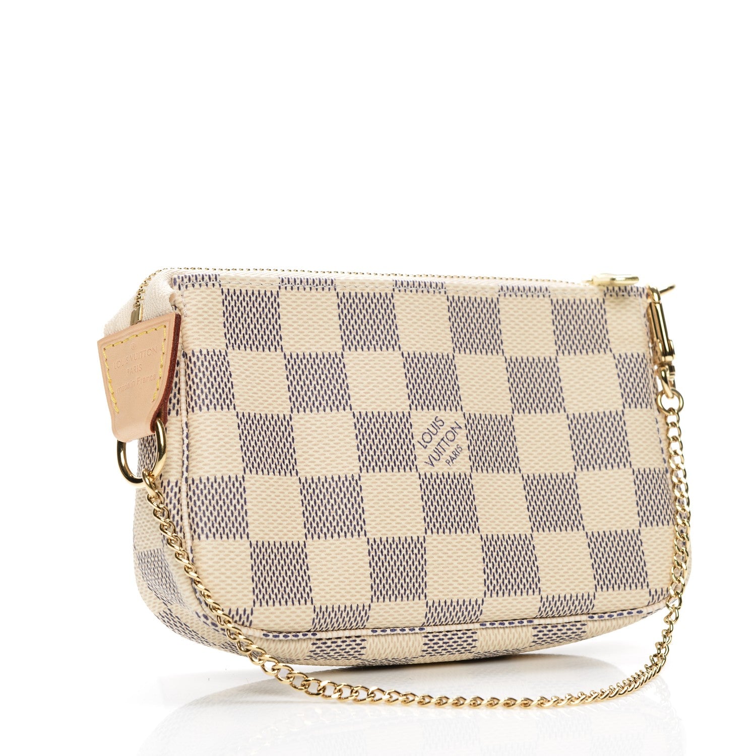 Louis Vuitton Damier Azur Mini Pochette Accessories 3 of 7