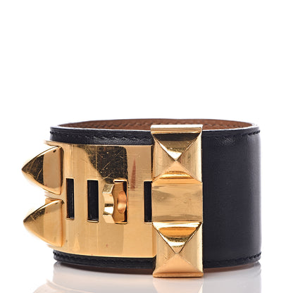 Hermes Box Collier De Chien CDC Bracelet S Black 4 of 8
