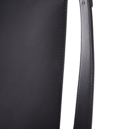 Fendi Vitello Grace FF 1974 Embossed Large Peekaboo Iconic Fit Satchel Black 13 of 15