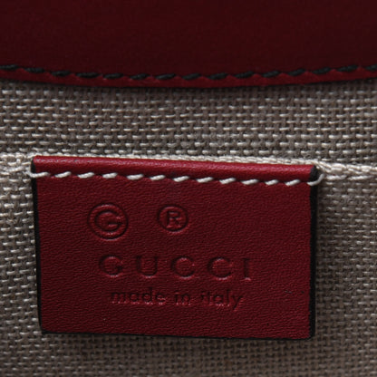 Gucci Soft Microguccissima Mini Emily Chain Shoulder Bag Rosso 6 of 11
