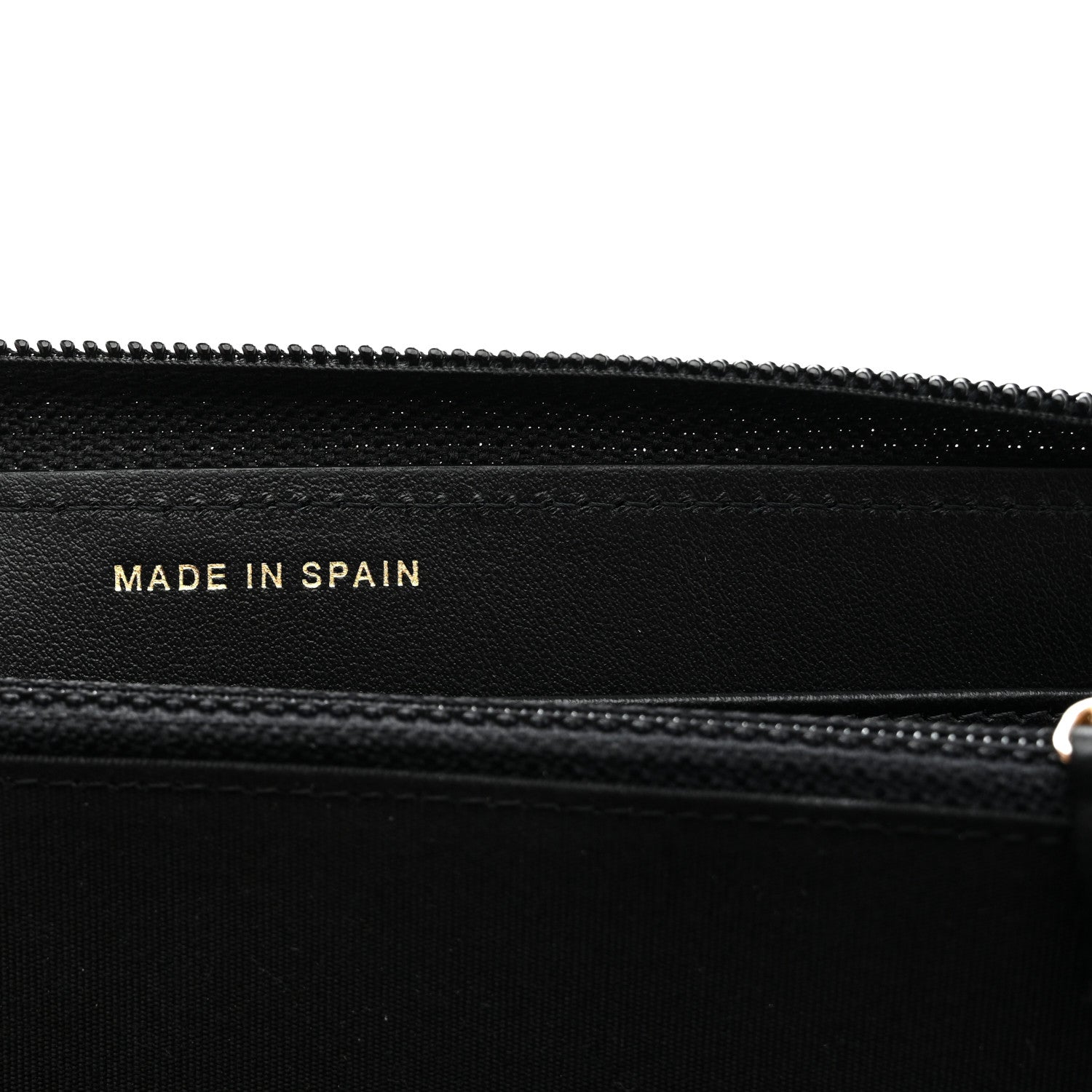 Chanel Caviar Quilted Boy Long Zip Around Wallet Black 8 of 9