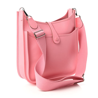 Hermes Epsom Evelyne III PM Rose Confetti 3 of 18