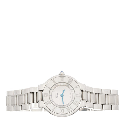 Cartier Stainless Steel 28mm Must De 21 Quartz Watch 2 of 4