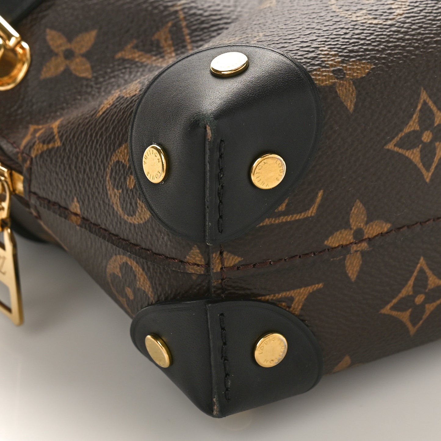 Monogram Petite Malle Souple Black