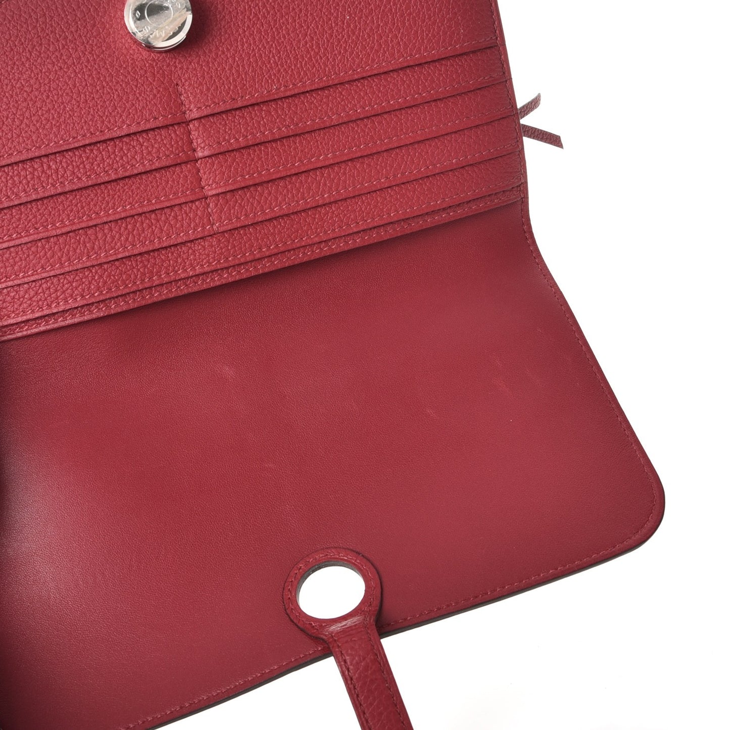 Togo Dogon Recto Verso Wallet Rubis
