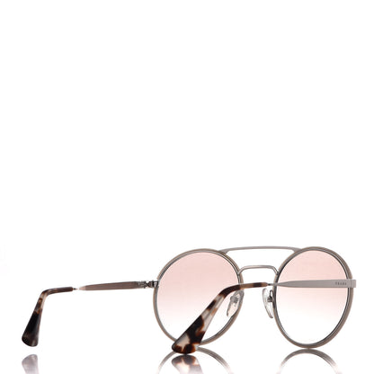 Prada Round Sunglasses SPR 51S Silver 4 of 9