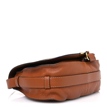 Chloe Calfskin Medium Marcie Round Crossbody Bag Tan 4 of 15