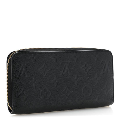 Louis Vuitton Empreinte Zippy Wallet Black 3 of 10
