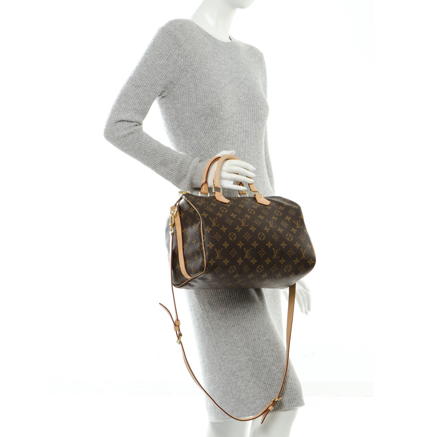 Louis Vuitton Monogram Speedy Bandouliere 30 3 of 7