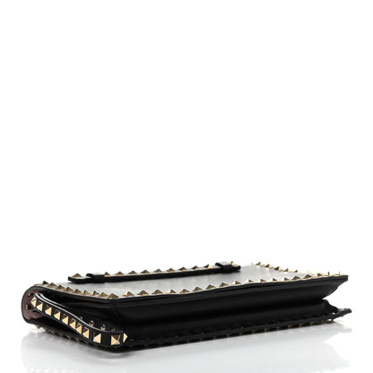 Valentino Garavani Nappa Rockstud Wristlet Clutch Black 4 of 8