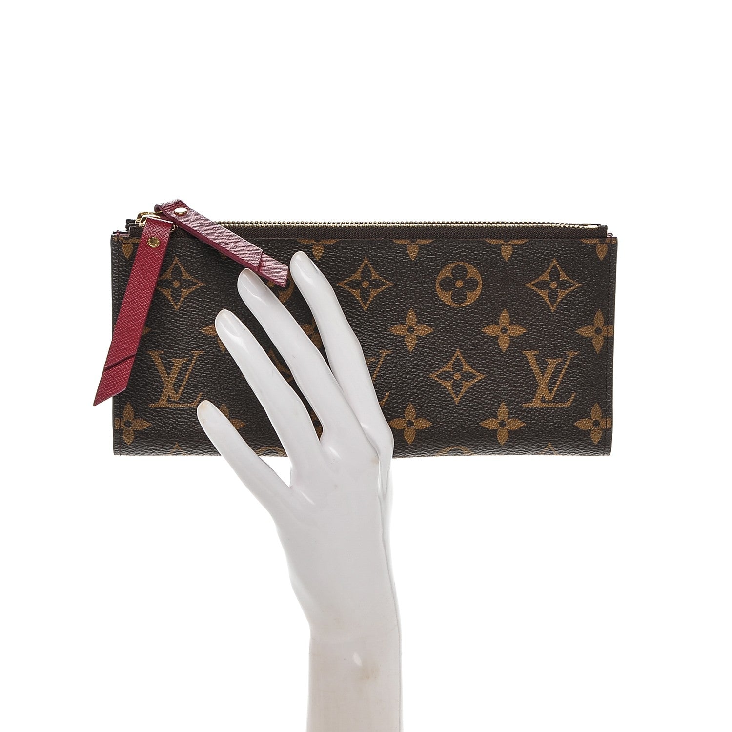 Louis Vuitton Monogram Adele Wallet Fuchsia 2 of 6