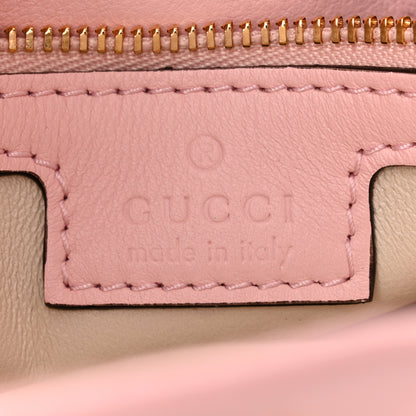 Gucci Patent Calfskin Small Jackie 1961 Hobo Light Pink 6 of 10