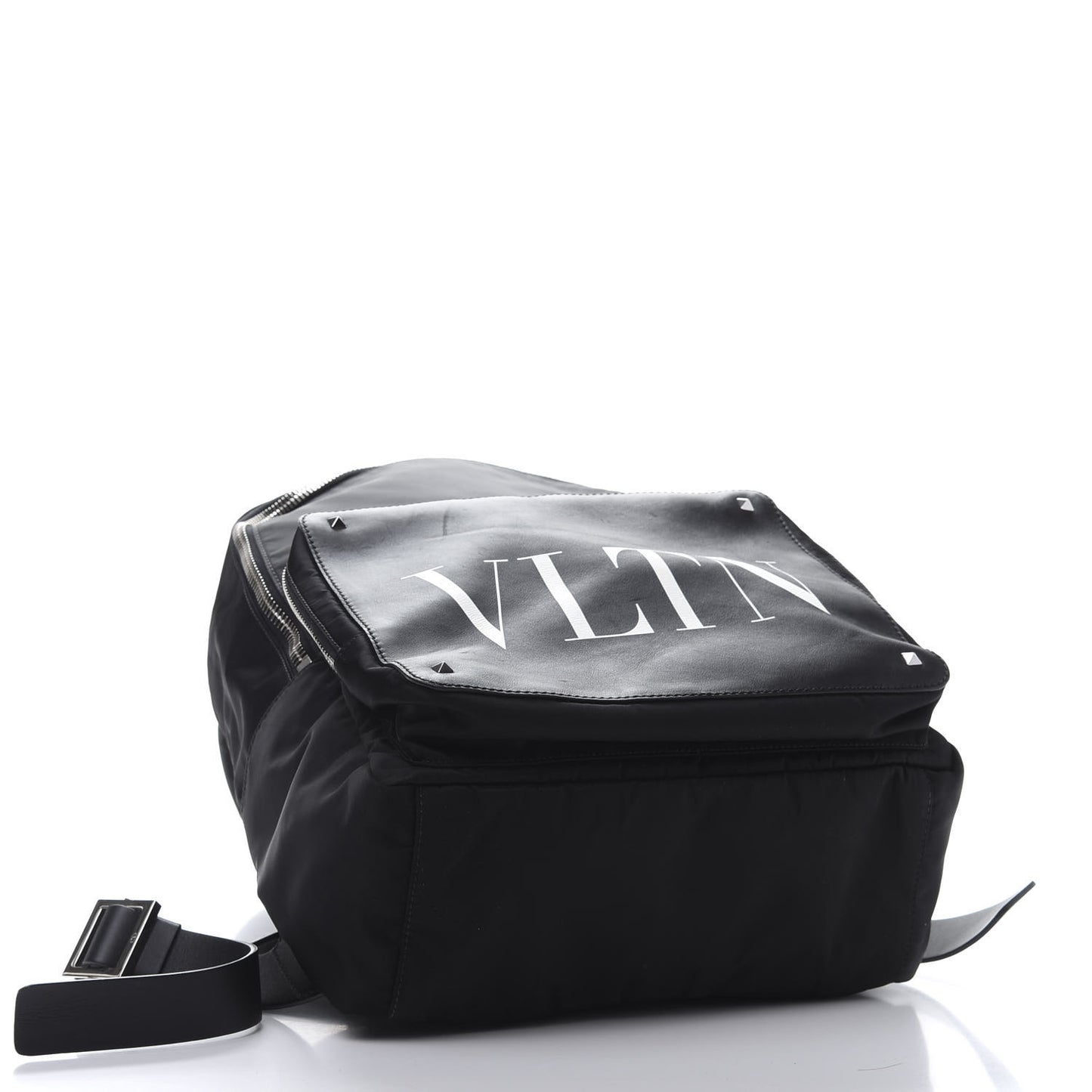 Nylon VLTN Rockstud Backpack Black