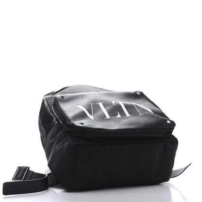 Valentino Garavani Nylon VLTN Rockstud Backpack Black 4 of 10