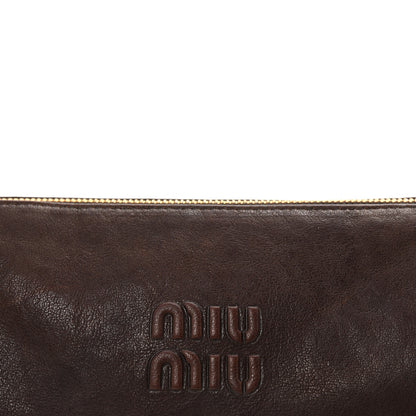Miu Miu Nappa Aviator Mini Pouch Radica 8 of 10