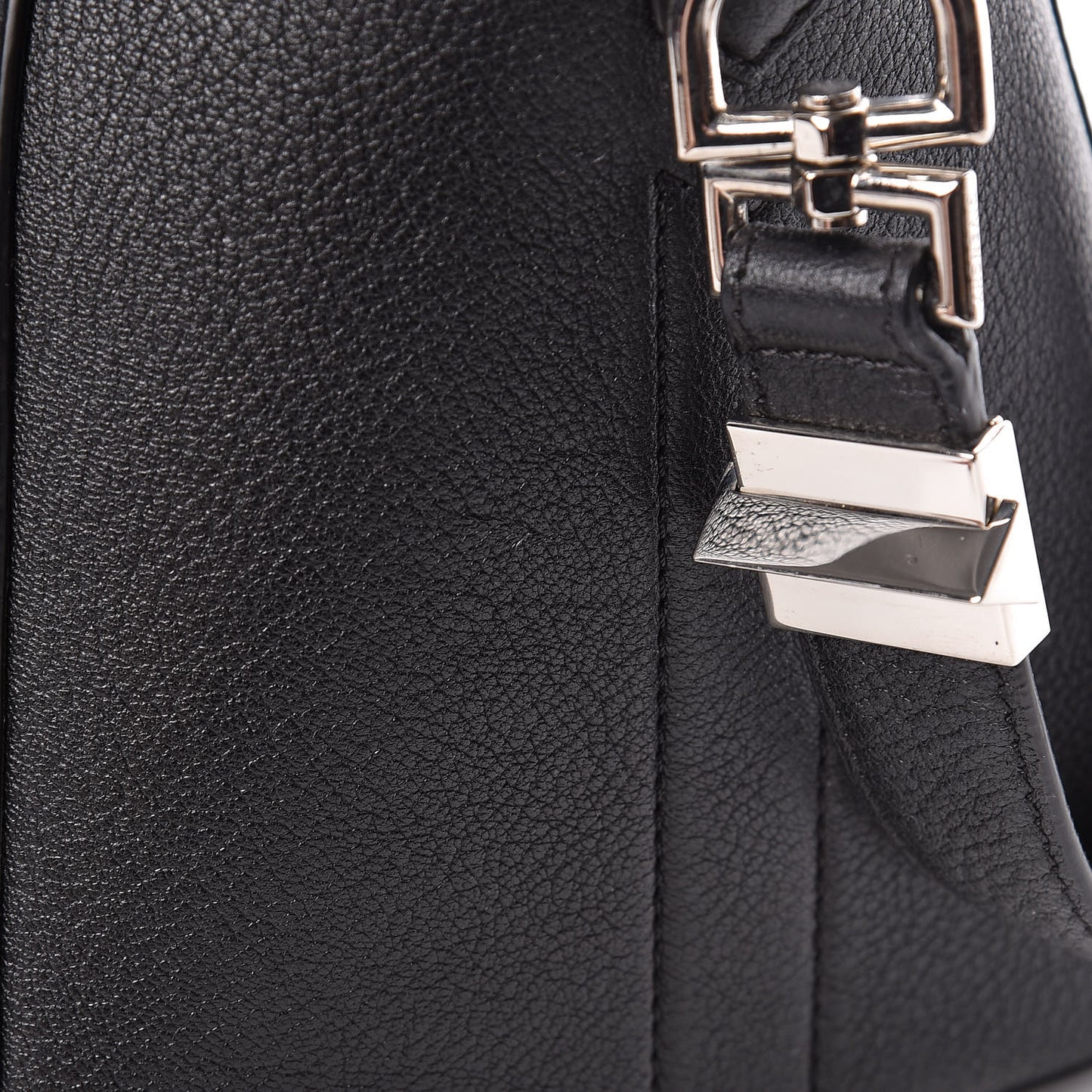 Sugar Goatskin Small Antigona Black
