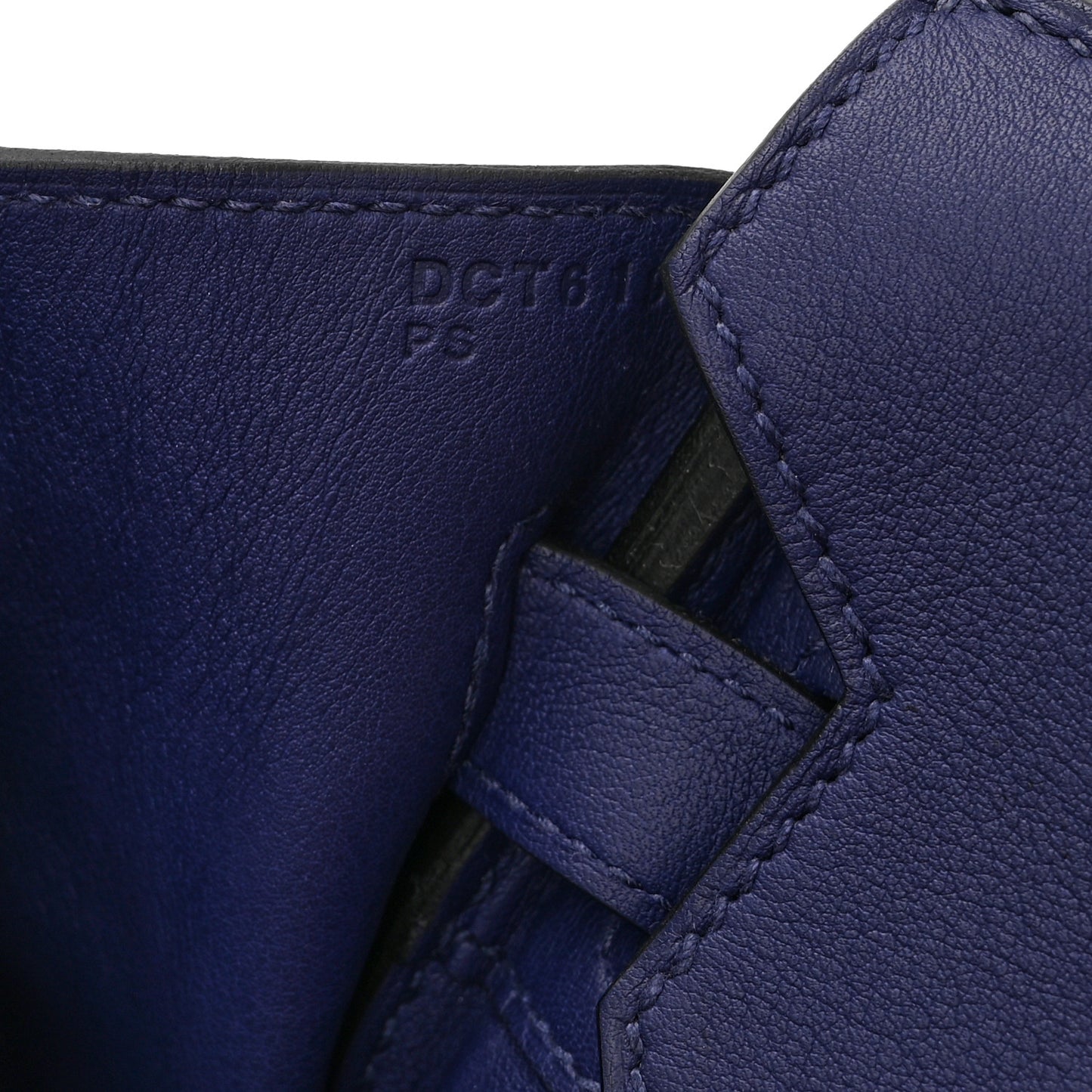 Swift Epsom Tressage Birkin 30 Bleu Encre Bleu Du Nord Gold