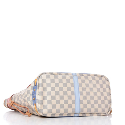Louis Vuitton Damier Azur Summer Trunks Neo Neverfull MM 4 of 11
