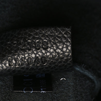 Gucci Calfskin Mens Logo Vertical Shopping Tote Black 7 of 9