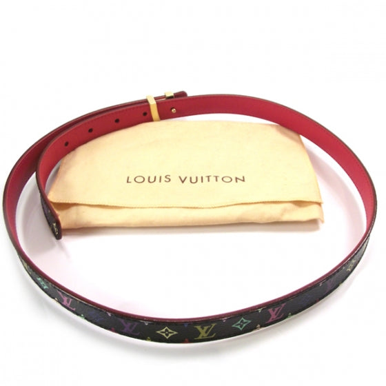 Monogram Multicolor LV Initiales Belt