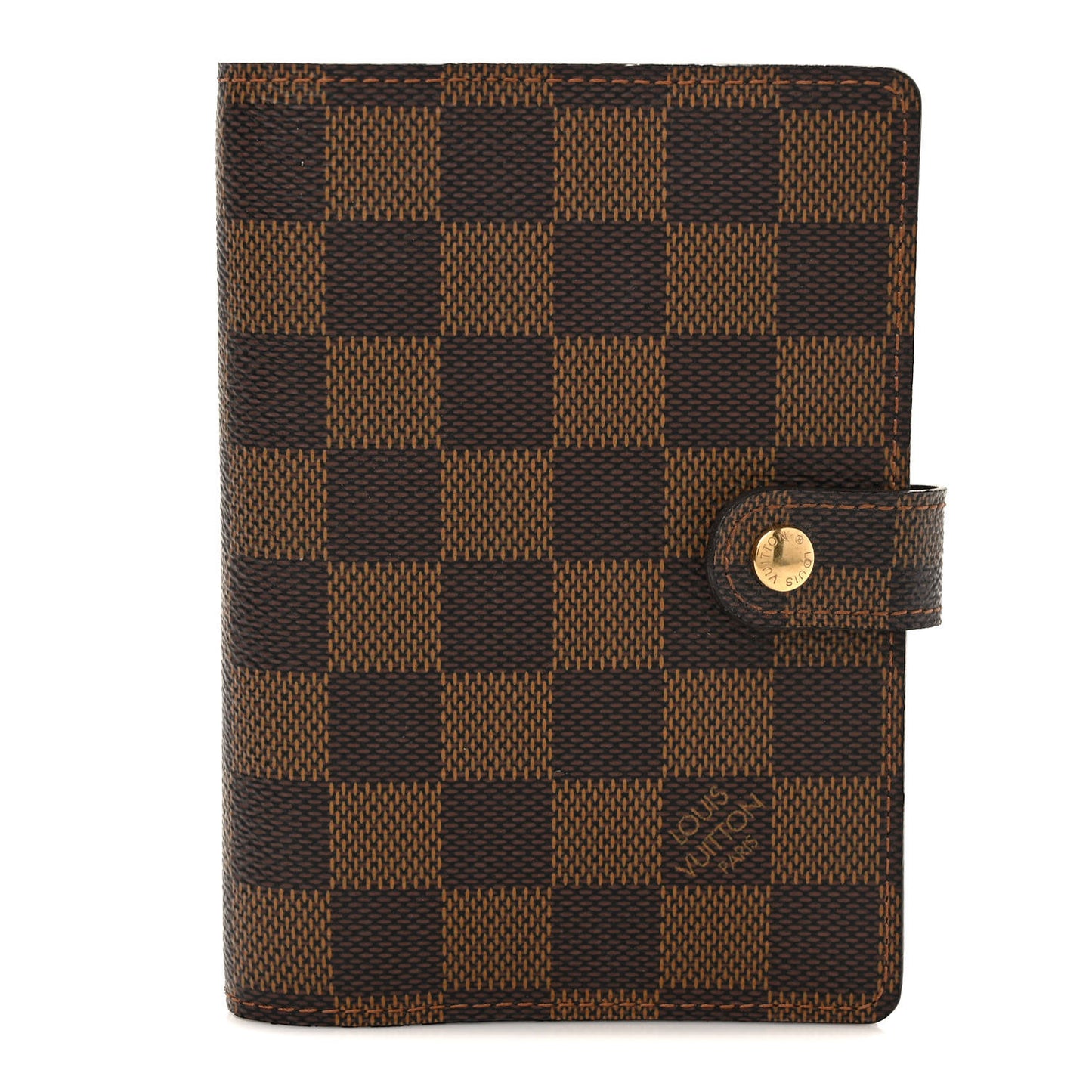 Damier Ebene Small Ring Agenda Cover