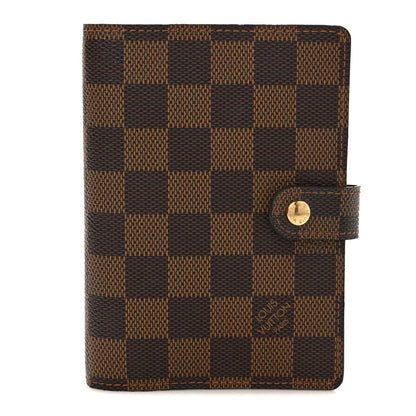 Louis Vuitton Damier Ebene Small Ring Agenda Cover 1 of 6