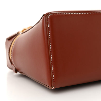 Loro Piana Saddle Calfskin Extra Bag L27 Deep Kummel 8 of 10