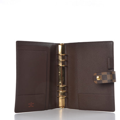 Louis Vuitton Damier Ebene Large Ring Agenda Cover 5 of 9