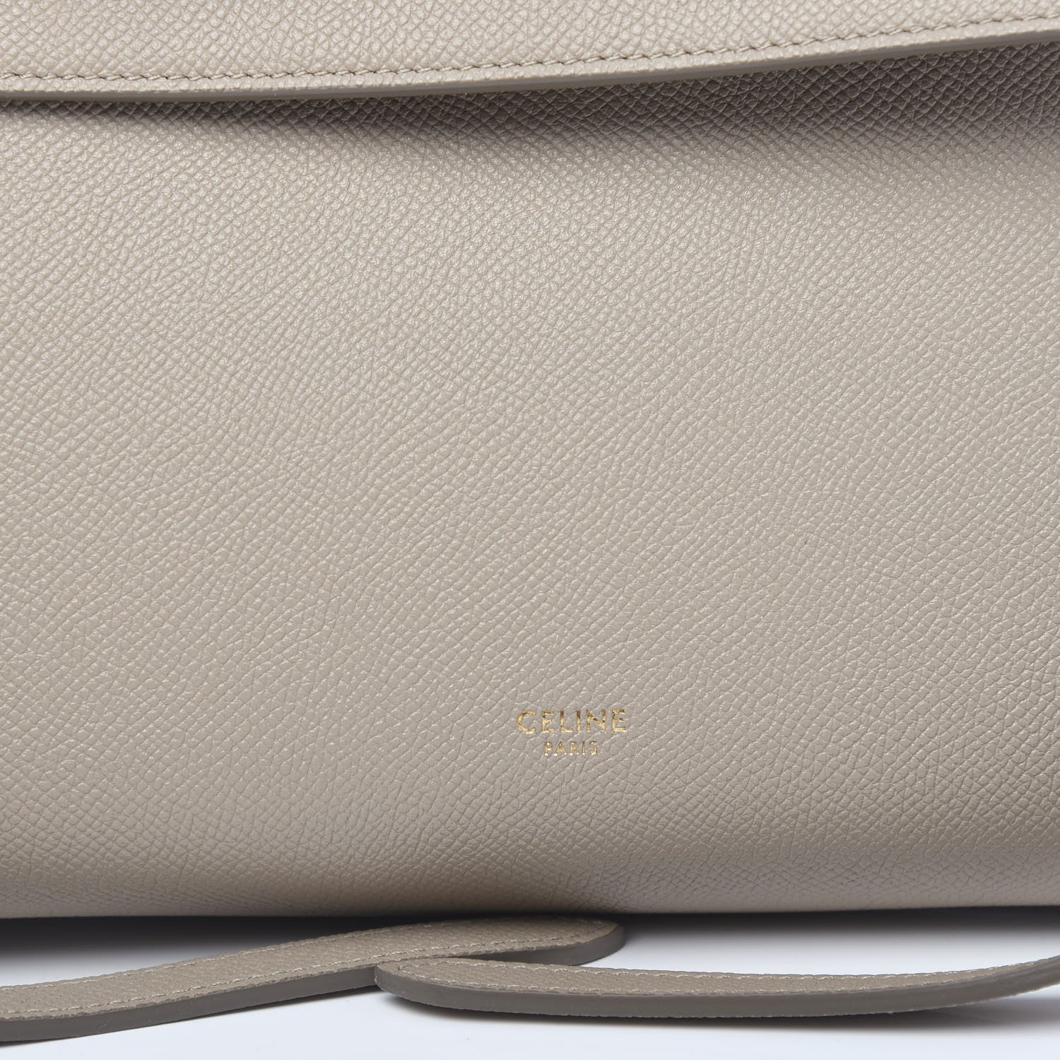 Celine Grained Calfskin Mini Belt Bag Dune 11 of 11